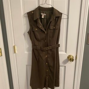 Banana Republic Green Dress